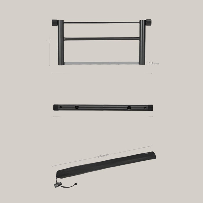 Outdoor Camping Folding Hand Saw Black