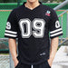 Men's Oversized Casual T-Shirt Black