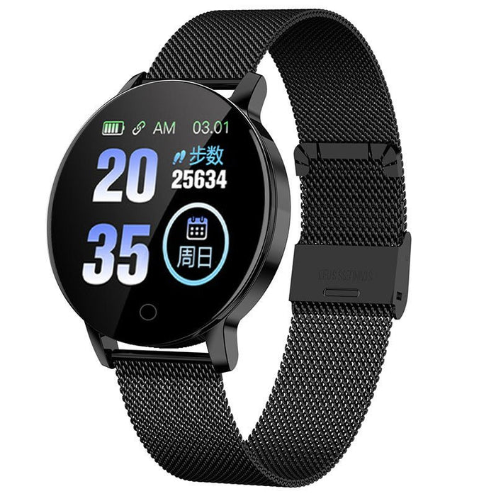 P8 smart bracelet Black Metal