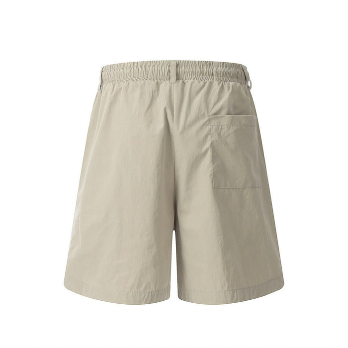 Men's Cargo Shorts with Pendant Detail