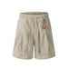 Personalized Pendant Accessories Cargo Shorts Men Khaki Green