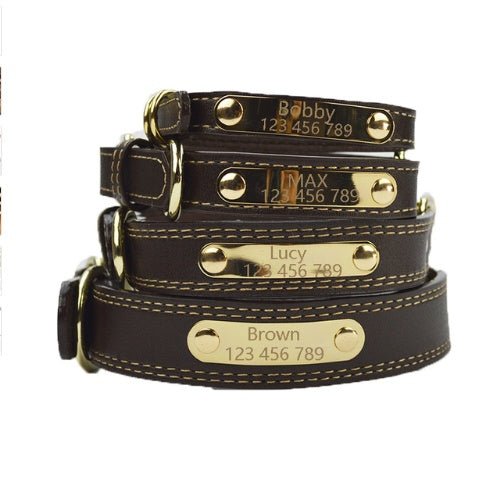 Pet lettering dog collar