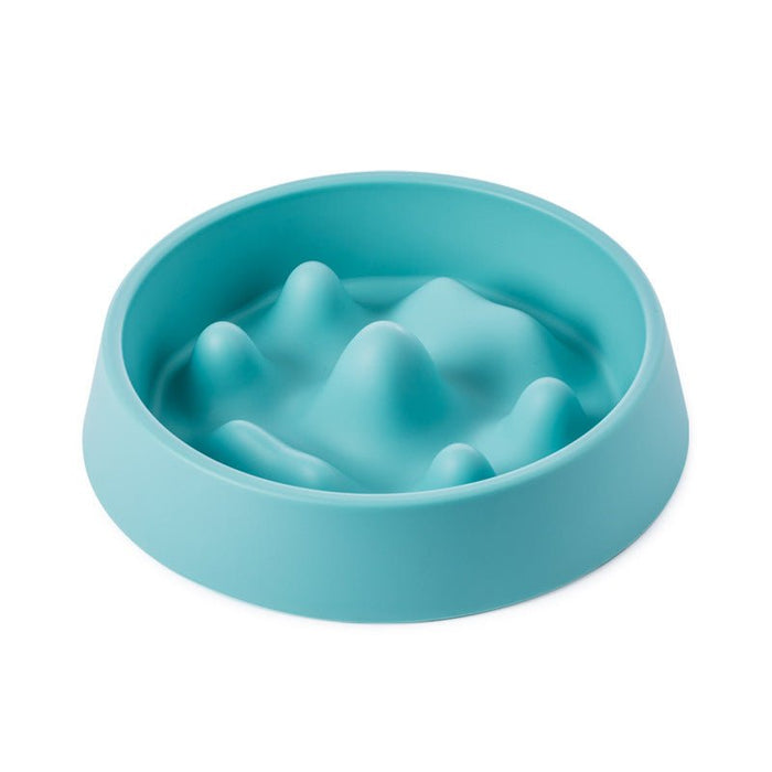 Slow-Feeder Bowl for Pets Blue