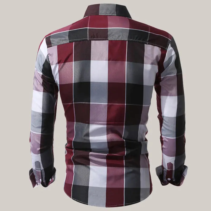 Classic Plaid Dress Shirts