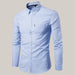 Slim Long Sleeve Dress Shirt Sky Blue