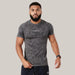 Sports T-shirt Men Dark Gray Camouflage