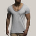V Neck Short Sleeve Men t Shirt