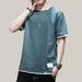 Summer Short Sleeve t-Shirt Men Green