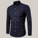 Slim Long Sleeve Dress Shirt Black
