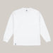 Solid Color Oversize Long-sleeved T-shirt Men White