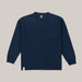 Solid Color Oversize Long-sleeved T-shirt Men Blue