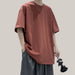 Sports Short-sleeved T-shirt Men Red