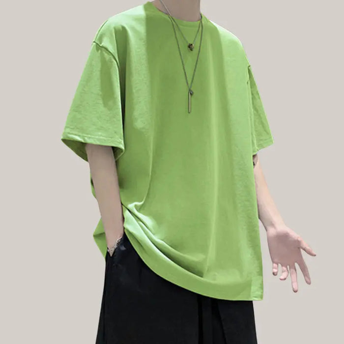 Sports Short-sleeved T-shirt Men Green