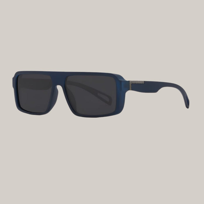 Polarized Men's Sunglasses Elastic Paint Sand Blue Gray Sheet
