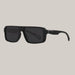 Polarized Men's Sunglasses Elastic Paint Sand Black And Grey Lens