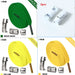 Press Lock Shoelaces Without Ties Elastic Laces Sneaker 8MM Widened Flat No Tie Shoe Laces Kids Shoelace For Shoes Set6