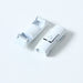 No-Tie Elastic Shoelaces for Children White shoe buckle
