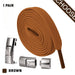No-Tie Elastic Shoelaces for Children Brown