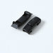 No-Tie Elastic Shoelaces for Children Black shoe buckle