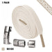 Press Lock Shoelaces Without Ties Elastic Laces Sneaker 8MM Widened Flat No Tie Shoe Laces Kids Shoelace For Shoes Beige