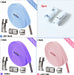 Press Lock Shoelaces Without Ties Elastic Laces Sneaker 8MM Widened Flat No Tie Shoe Laces Kids Shoelace For Shoes Set7