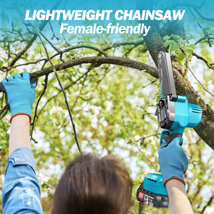 Rechargeable One handed Electric Saw