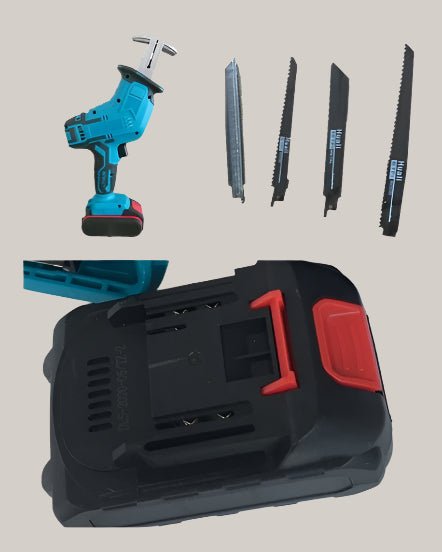 Compact Rechargeable Handheld Saw Blue setA