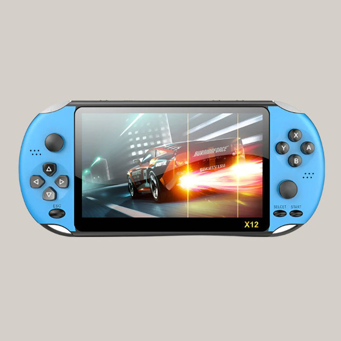 Retro Handheld Arcade Game Console Blue