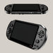 Retro Handheld Arcade Game Console Black