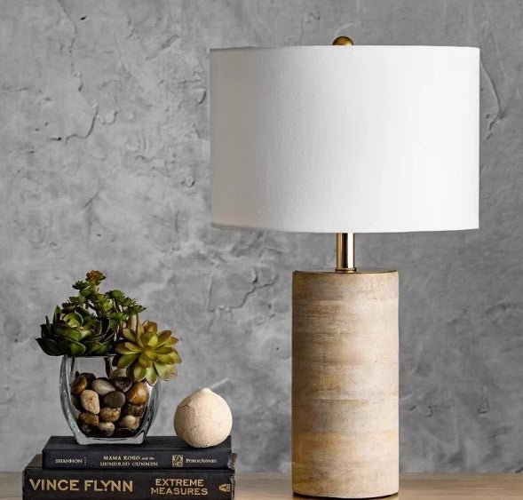 Retro Solid-Wood Decorative Lamp Long