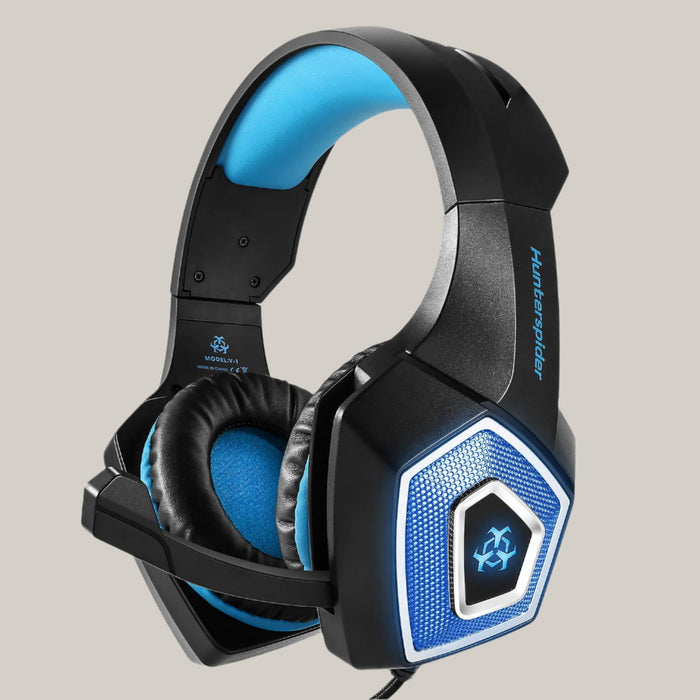 RGB Lighted Wired Gaming Headset