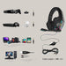 RGB Wired Gaming Headset for PC and PS4