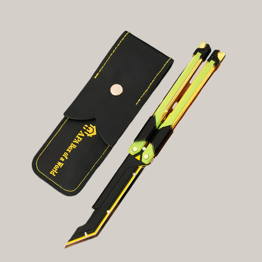 RGX Graphics Card Butterfly Toy Knife Metal Model 20cm butterfly knife