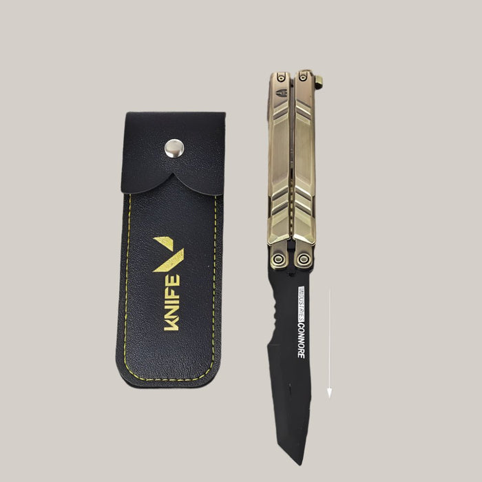 RGX Graphics Card Butterfly Toy Knife Metal Model 21cm Detective Operation knife