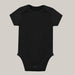 Newborn Baby Romper, 0–12 Months Black