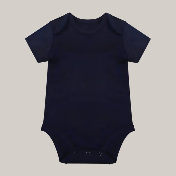 Newborn Baby Romper, 0–12 Months Sapphire Blue