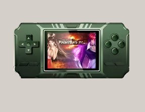 S8 Retro Nostalgic Handheld Game Console S8 Military green Doubles USB