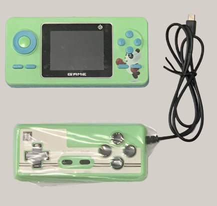 S8 Retro Handheld Game Console S5 Green Doubles USB