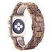 Sandalwood Watch Strap with Butterfly Clasp