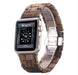 Sandalwood Watch Strap with Butterfly Clasp