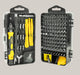 Combination Repair Screwdriver Set Yellow 138in1