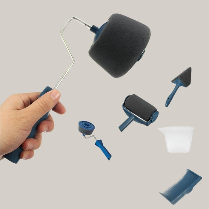 Seamless Sponge Corner Paint Roller Seam Five Piece Set Without Pipe