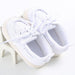 Pre-Walker Shoes with Appliqués White