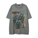 Short Sleeve Men Clothing Gray