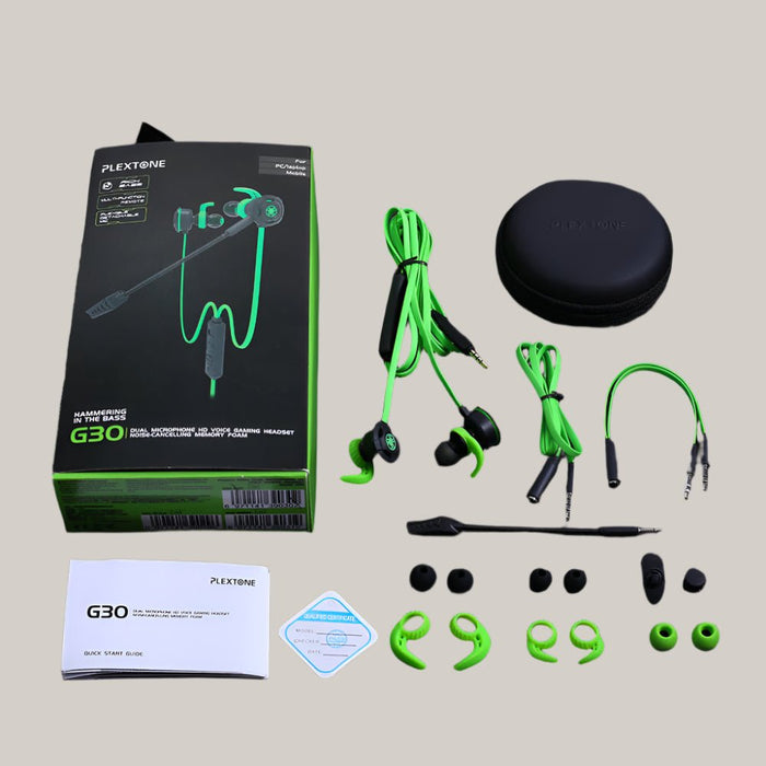 Shuangmai computer gaming headset Green