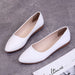 Women's Korean-Style Pumps White