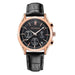 Six-Pin Leather Quartz Watch