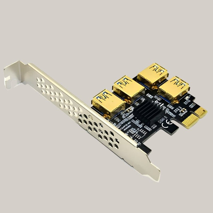 Slot One For Four USB3.0 Graphics Expansion Card