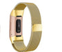 Smart Bracelet Stainless Steel Metal Strap Gold
