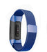 Smart Bracelet Stainless Steel Metal Strap Blue